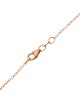 Effy Safari Diamond Snake Necklace in Rose Gold